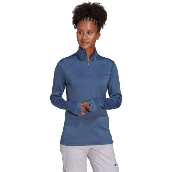 adidas Suéter Meio Zíper Multi Fleece - Imagem 4