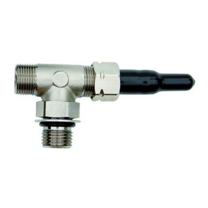 Ultraflex Conector De Sangria De Latão Niquelado