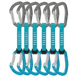 Petzl Pack 6 und Djinn Axess Quickraw 11 cm