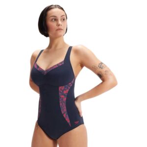 Speedo Roupa De Banho Shaping Printed Panel
