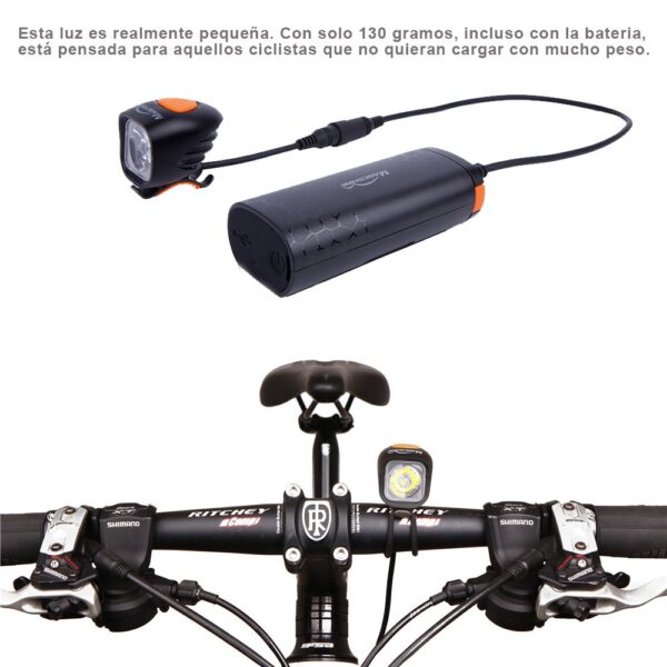 Magic shine Luz Dianteira MJ 900 - Imagem 2