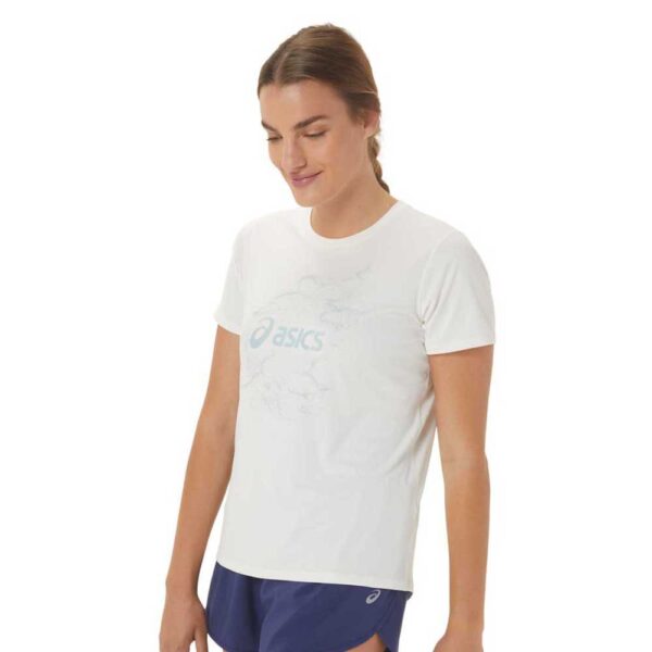 Asics Camiseta De Manga Curta Nagino Graphic Run - Imagem 3