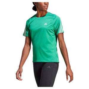adidas Camiseta De Manga Curta Run Icons 3S Lo Ca