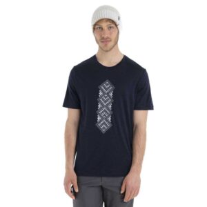 Icebreaker Camiseta De Manga Curta 150 Tech Lite II Maunga Toa Merino