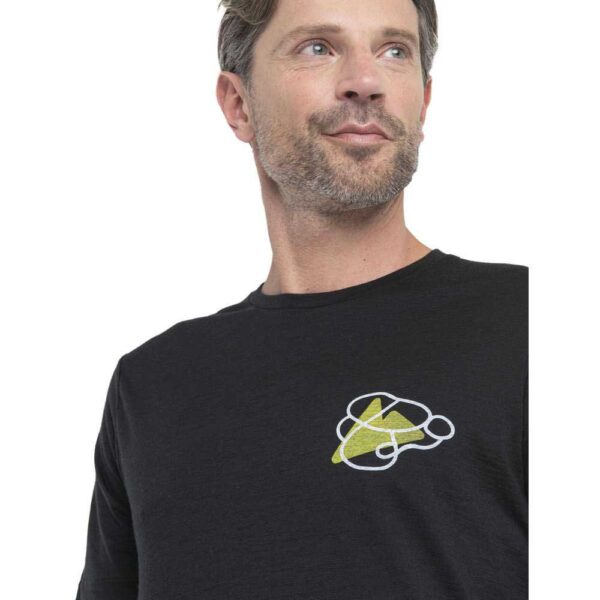 Icebreaker Camiseta De Manga Curta 150 Tech Lite II Community Merino - Imagem 3