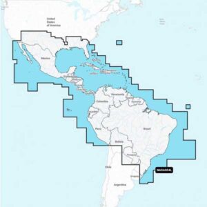 Navionics Gráfico MSD Large SA004L México Caribe Brasil