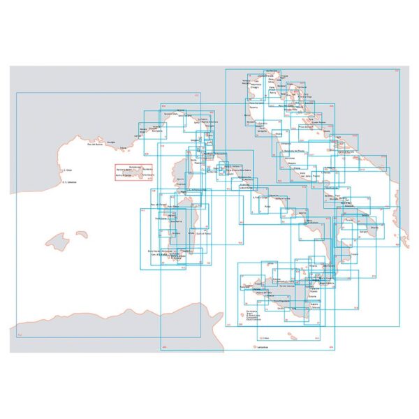 Istituto idrografico Cartas Marítimas Po Di Goro-Punta Tagliamento - Imagem 3
