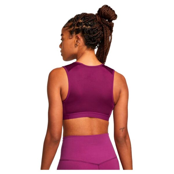 Nike Sutiã Esportivo De Gola Alta Com Almofada De Suporte Médio Air Dri Fit Swoosh - Imagem 2