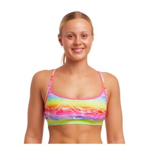 Funkita Top De Biquíni Sports Lake Acid