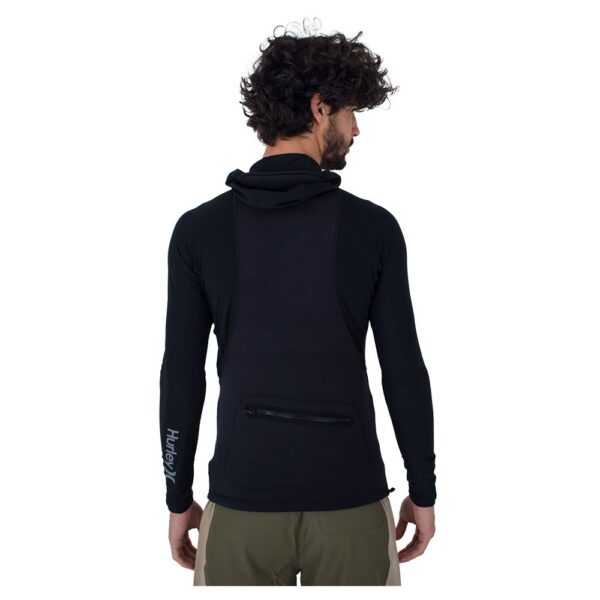 Hurley Camiseta De Surf De Manga Curta Com Capuz Coast Guard - Imagem 2