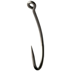 Mustad Anzol Simple Com Ilhó Farpado Curved Caddis 25 Unidades