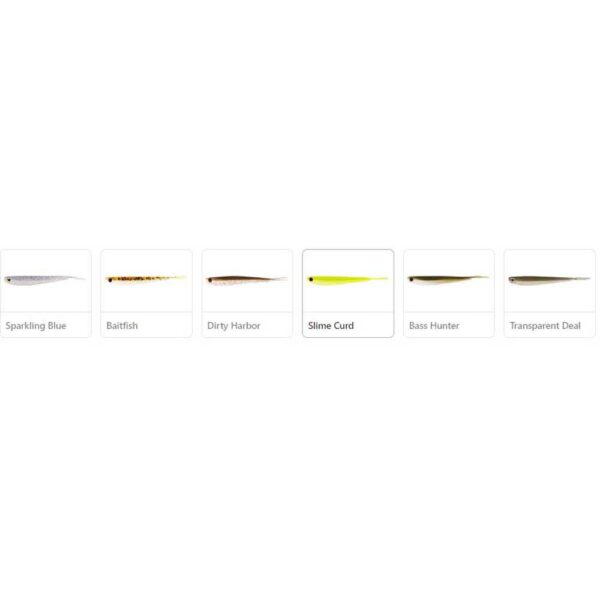 Westin Isca Macia TwinTeez V2 V-Tail 65 mm 1g 68 Unidades - Imagem 2