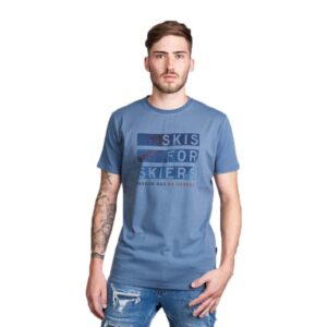 Fischer Camiseta De Manga Curta Skis For Skiers