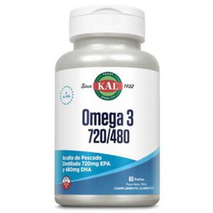Kal Ácido Graxo Essencial Omega 3 720/480 60 Softgels