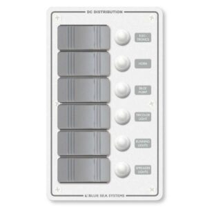 Blue sea systems Water Resistant Panel 6 Position