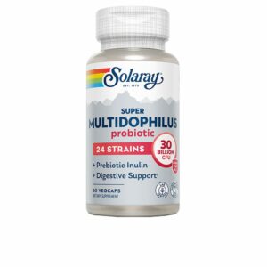 Solaray Enzimas E Auxiliares Digestivos Super Multidophilus 24 60 Cápsulas