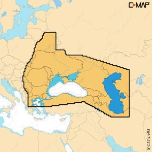 C-map Cartão Black & Caspian Seas Reveal X