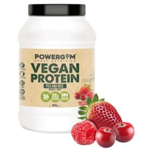Powergym Proteína Vegana Frutas Vermelhas 800gr