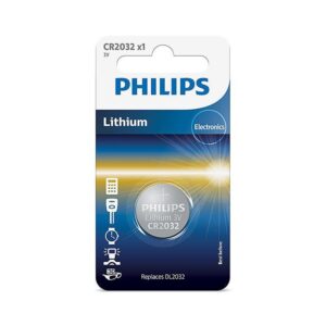 Philips Baterias De Lítio Cr2032 3V Pack 1