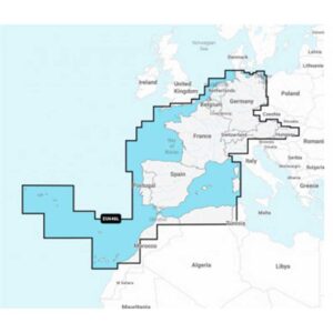 Navionics Europa Central E Ocidental UE NAEU646L-646L-Grande Mapa