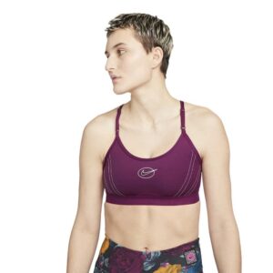 Nike Sutiã Esportivo Gráfico Com Tiras De Suporte Leve Dri Fit Indy Icon Clash