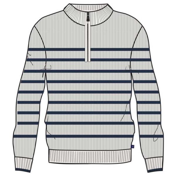 Sea ranch Sweater Meio Zíper Louise