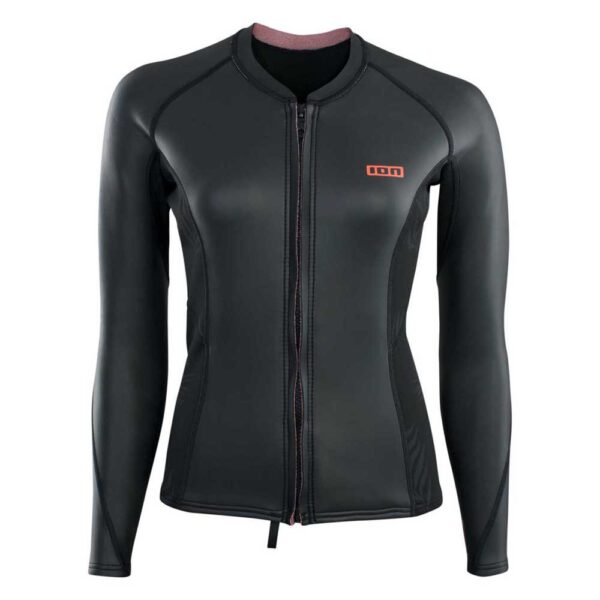 ION Rashguard Feminino Manga Longa Com Zíper Completo Neo Top Skin 2 mm