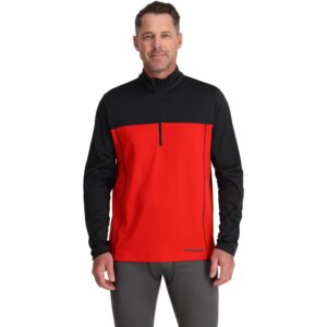 Spyder Suéter Meio Zíper Charger