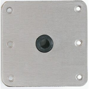 Swivl-eze 7x7SS Lock´N-Pin 3/4´´ Lock´N-Pin 3/4´´ Placa De Base De Pino Inoxidável 148-67739SS
