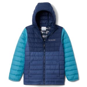 Columbia Powder Lite Boys Hooded Jkt