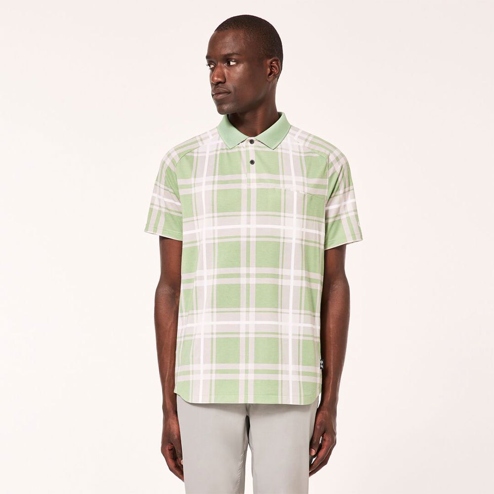 Oakley Polo Manga Curta Sand Stripe Pocket