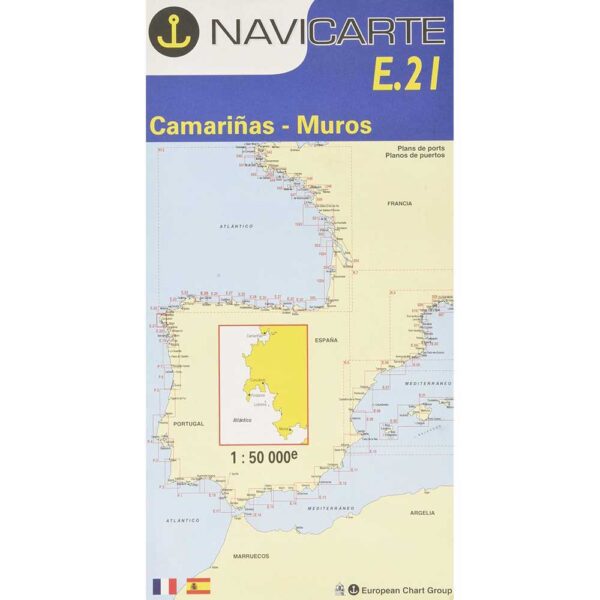 Navicarte Cartas Marinhas Camarinhas-Muros E21 R-12