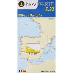 Navicarte Cartas Marinhas Bilbao-Santoña E32 R-12