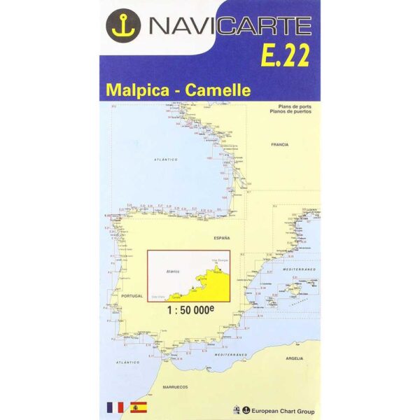 Navicarte Cartas Marinhas Malpica-Camariñas E22 R-12