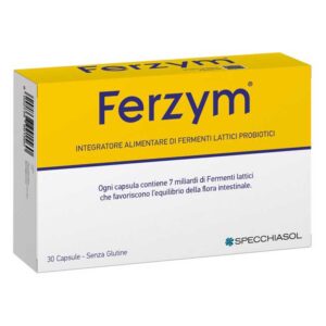 Specchiassol Enzimas E Auxiliares Digestivos Ferzym Plus 30 Cápsulas