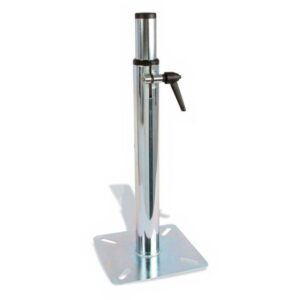 Pike n bass Acier Seat Foot Telescopic + Base Plate