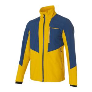 trangoworld Chaqueta Karun Amarillo/azul Oscuro