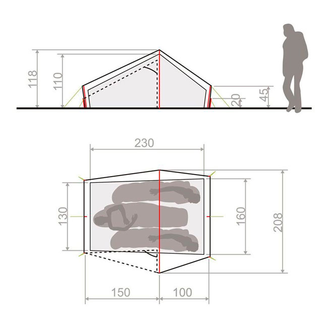 vaude Lizard Seamless 2-3 - Imagem 3