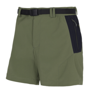 trangoworld Pant. Corto Allo Sf Kaki/negro