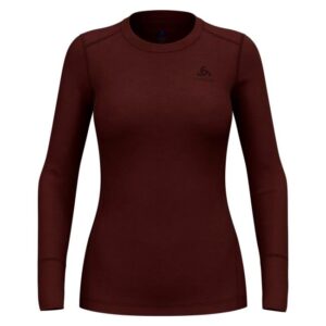 odlo BL TOP CREW LS MERINO 200 Fudge