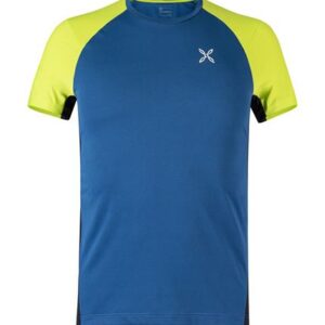 montura Join T-shirt Deep Blue/verde Lime