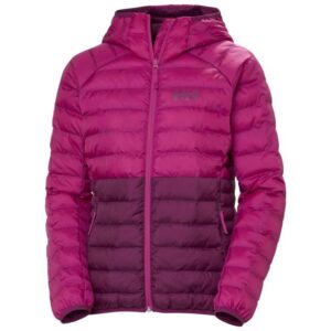 helly hansen W BANFF HOODED INSULATOR Dark Magenta