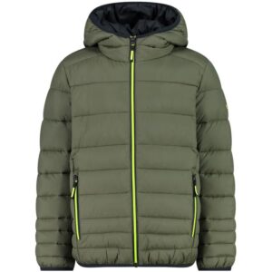 cmp KID JACKET FIX HOOD olive