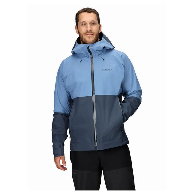 casaco marmot seeker rain cloud/thunderhea
