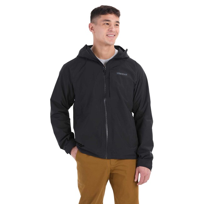 casaco marmot waypoint gore-tex jkt black
