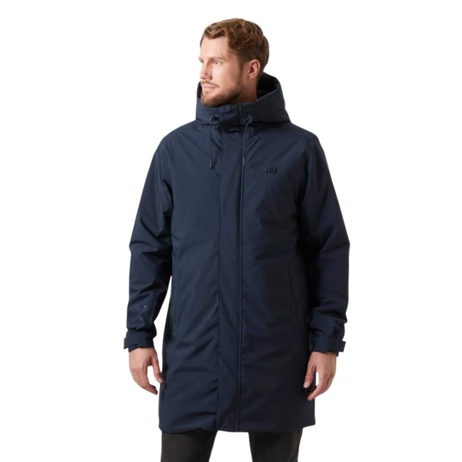 casaco helly hansen ins rain coat navy