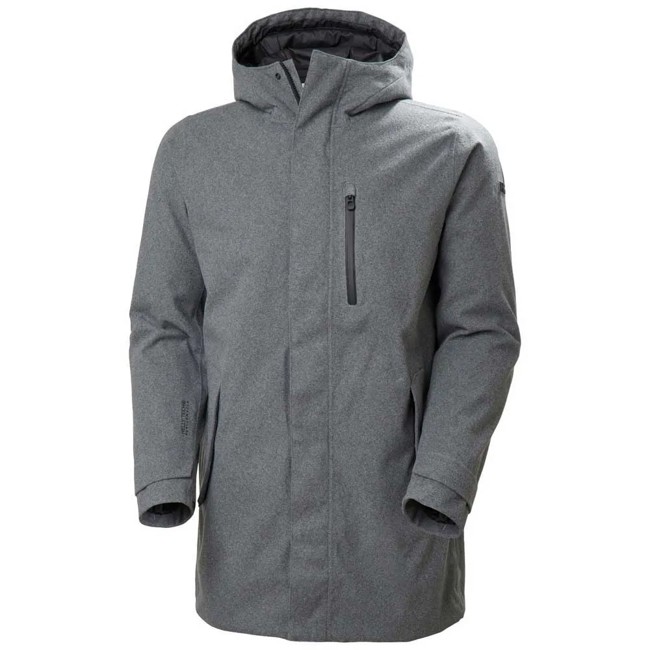 casaco helly hansen frogner charcoal