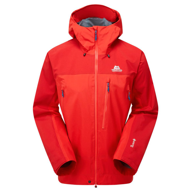 casaco mountain equipment lhotse mens chili/crimson