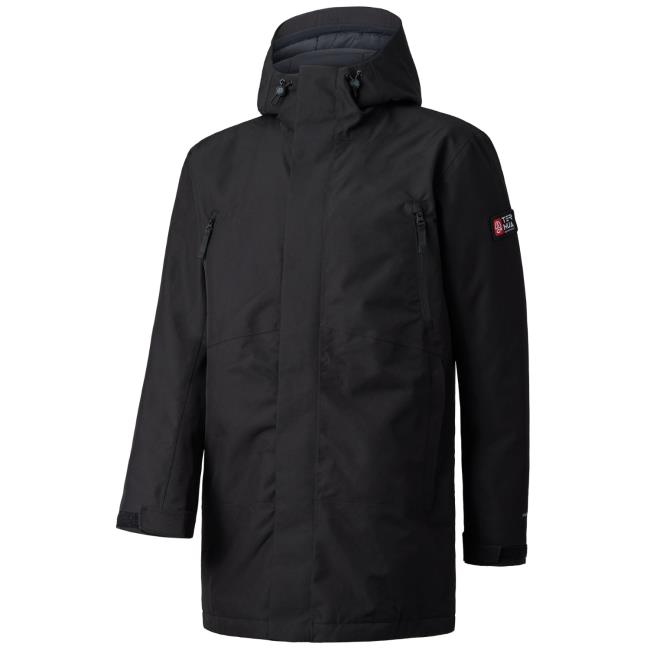 ternua labrador parka m black