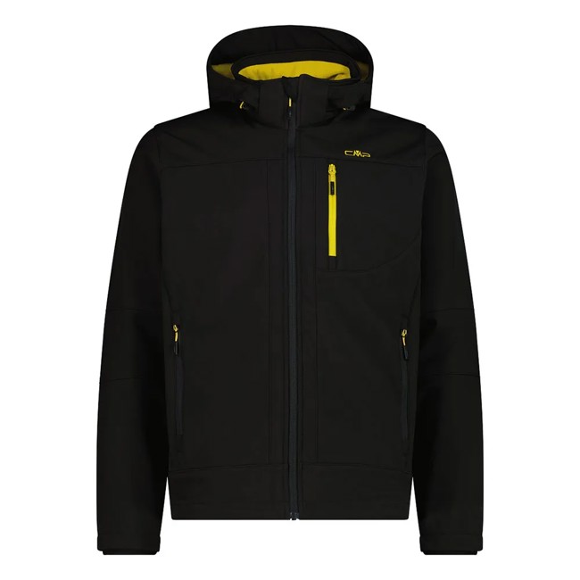 casaco cmp zip hood nerogold